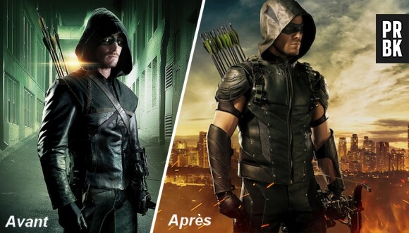 Arrow saison 4 : changement de costume avant/après