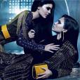 Kendall et Kylie Jenner, égéries de la nouvelle campagne Balmain shootée par Mario Sorrenti, automne-hiver 2015