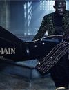 Armando et Fernando Cabral, égéries de la nouvelle campagne Balmain shootée par Mario Sorrenti, automne-hiver 2015