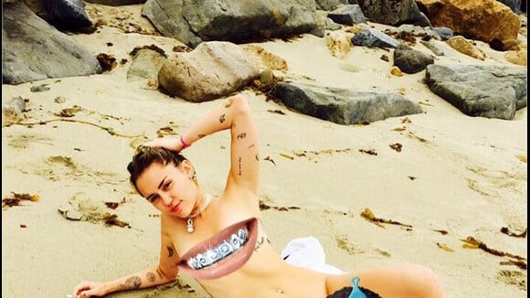 Miley Cyrus nue sur Instagram : de nouvelles photos vulgaires et provoc'