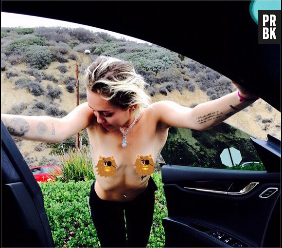 Miley Cyrus nue : reine de la provoc sur Instagram