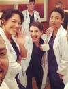 Grey's Anatomy saison 12 : Jesse Williams, Kevin McKidd, Sara Ramirez, Caterina Scorsone et Kelly McCreary dans les coulisses du tournage
