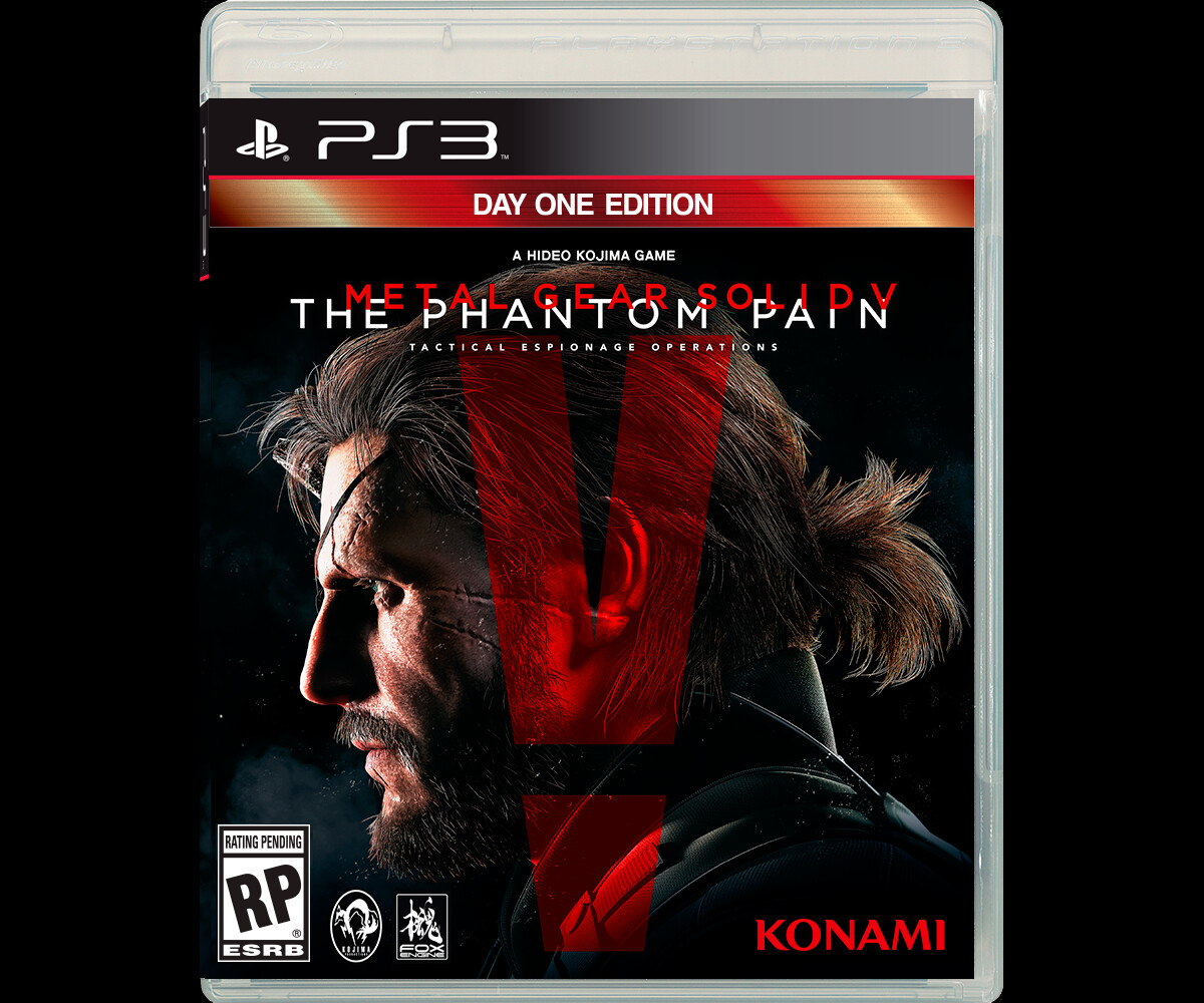 Photo : Metal Gear Solid 5 : The Phantom Pain : la jaquette de la