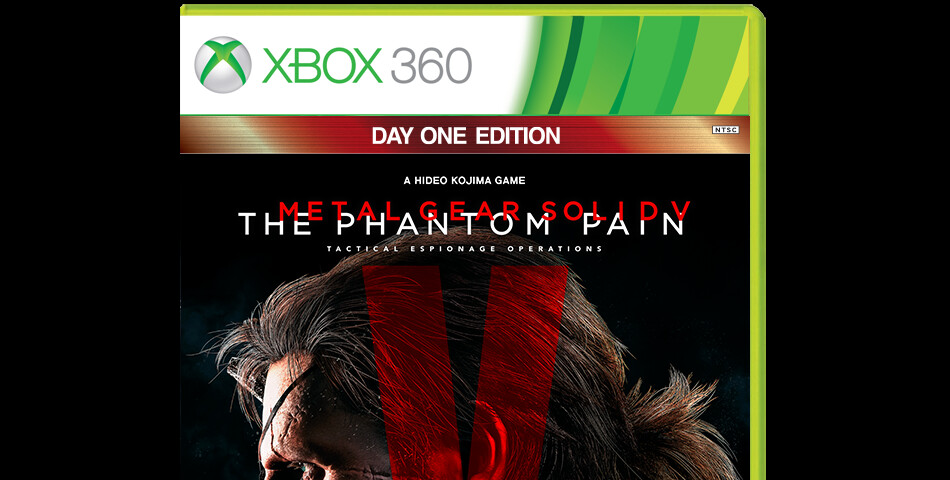  Metal Gear Solid 5 : The Phantom Pain : la jaquette de la version Xbox 360 