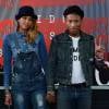 Helen Lasichanh et Pharrell Williams aux MTV VMA 2015
