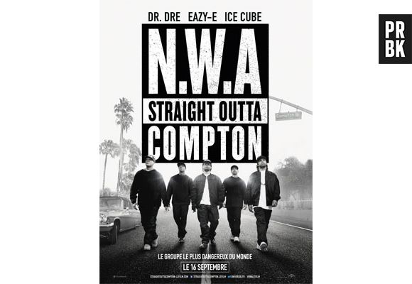 NWA Straight Outta Compton, le film produit par Ice Cube avec Corey Hawkins, F. Gary Gray, Jason Mitchell, O'Shea Jackson Jr. au cinéma le 16 septembre 2015 en France