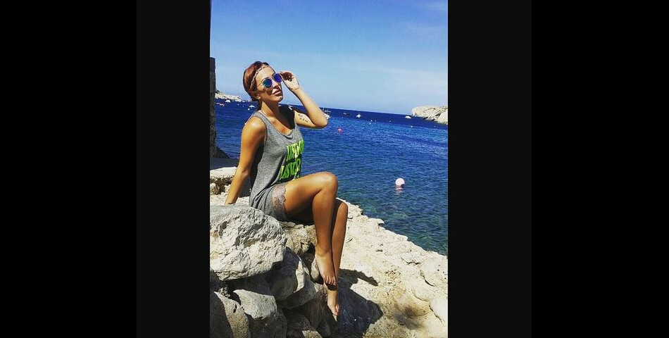 Gaëlle Petit (Les Ch&#039;tis VS Les Marseillais) en vacances à Ibiza