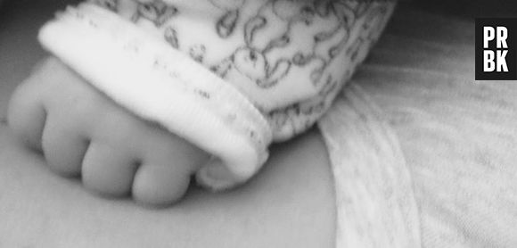 Marc (L'amour est dans le pré 2014) et Emilie parents d'un petit garçon