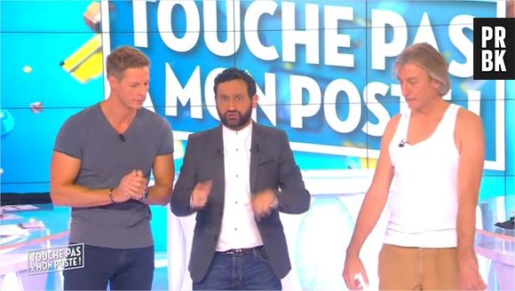 Matthieu Delormeau VS Gilles Verdez : battle de pompes dans TPMP le 30 septembre 2015 sur D8