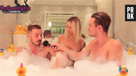 Aurélie Dotremont et Julien Bert en interview pour Jeremstar