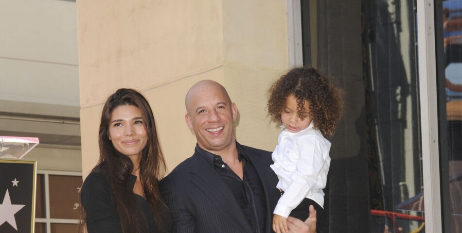 Vin Diesel, Palma Jimenez et leurs enfants Hania et Vincent