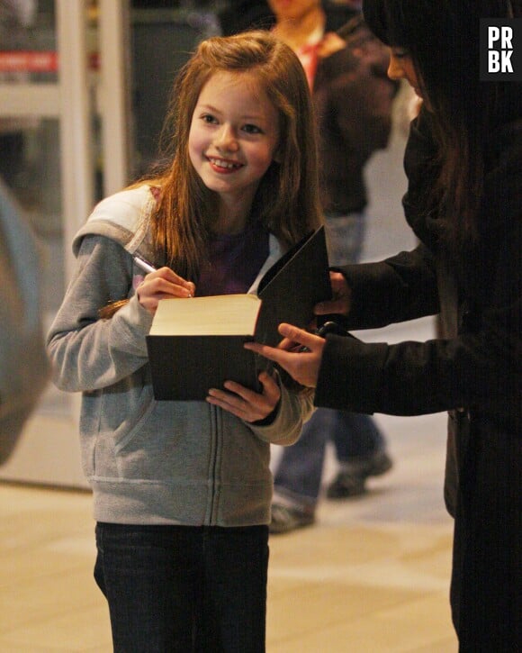 Mackenzie Foy se rendant sur le tournage de Twilight 5 en 2011
