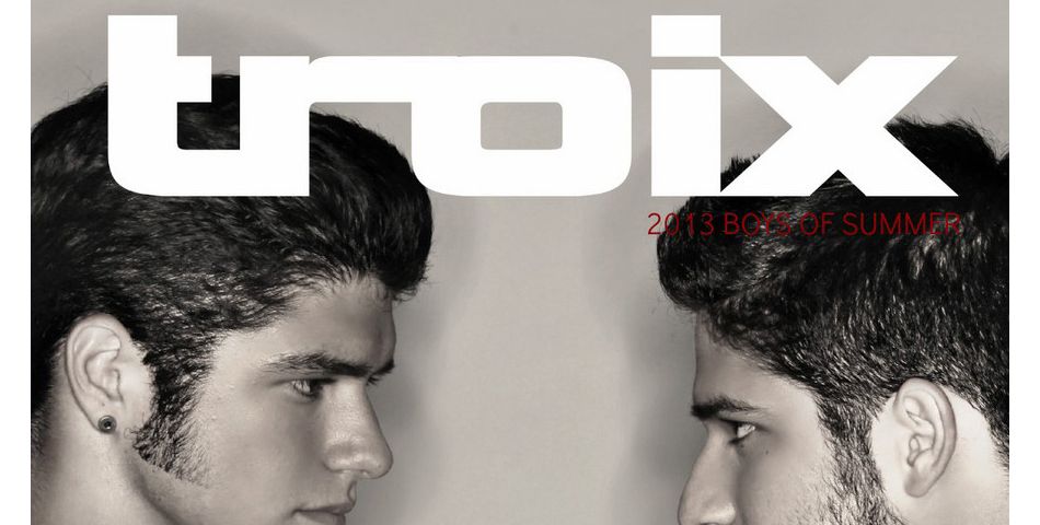 Tyler Posey (Teen Wolf) et son frère Jesse en une de Troix - Purebreak