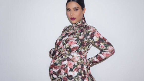Kim Kardashian enceinte et mégalo : pour Halloween, elle se déguise... en elle-même !