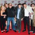 Cauet et son équipe sur le tapis rouge des NRJ Music Awards 2015, le 7 novembre 2015, à Cannes