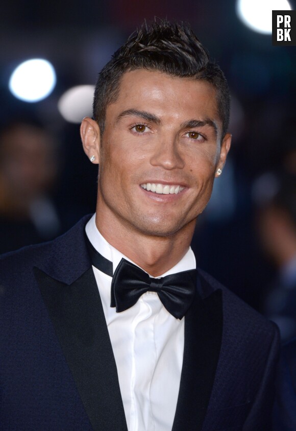 Cristiano Ronaldo sur le tapis rouge du documentaire consacré à sa vie, le 9 novembre 2015 à Londres