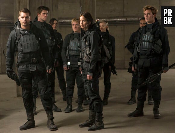 Hunger Games 4 : l'escouade 451 sur une photo