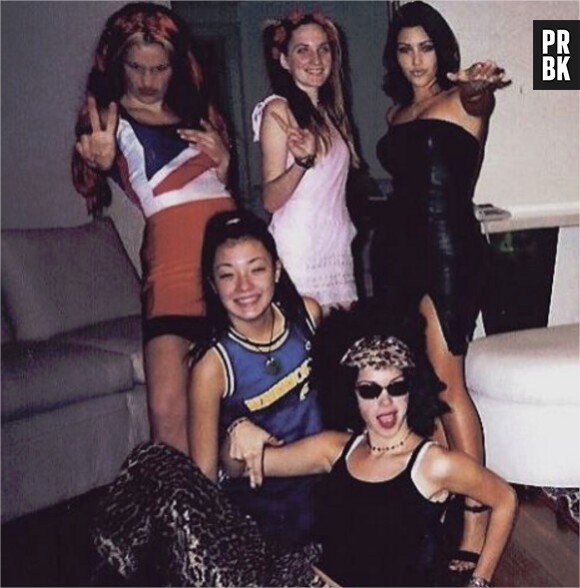 Kim Kardashian se prend pour Victoria Bekham à l'époque des Spice Girls