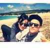 Alizée et Grégoire Lyonnet amoureux à la plage sur Instagram
