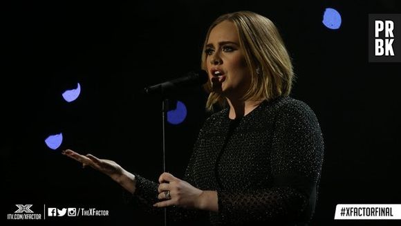 Adele et Olly Murs dans les coulisses de la finale de The X Factor UK 2015