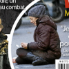 Mallaury Nataf SDF en couverture de France Dimanche le 18 décembre 2015