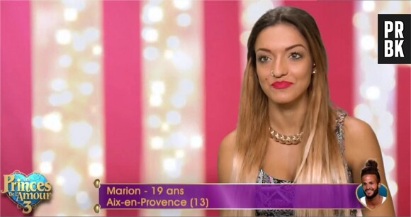 Manon (Les Princes de l'amour 3) dans l'épisode du 28 décembre 2015 sur W9