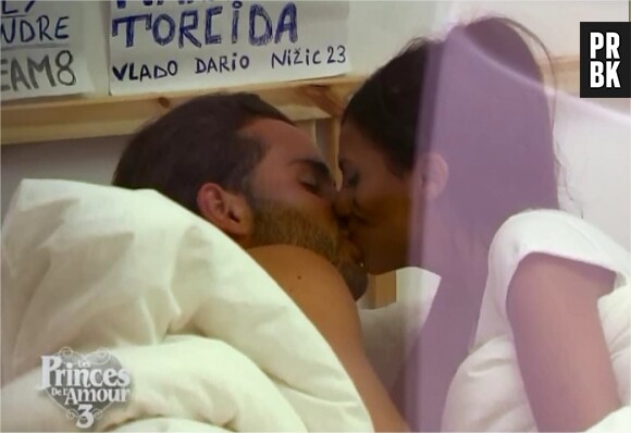 Nikola et Sabrina (Les Princes de l'amour 3) dans l'épisode du 4 janvier 2015 sur W9