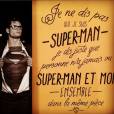 Florent Manaudou sexy dans la peau de Superman, sur Instagram, le 5 janvier 2015