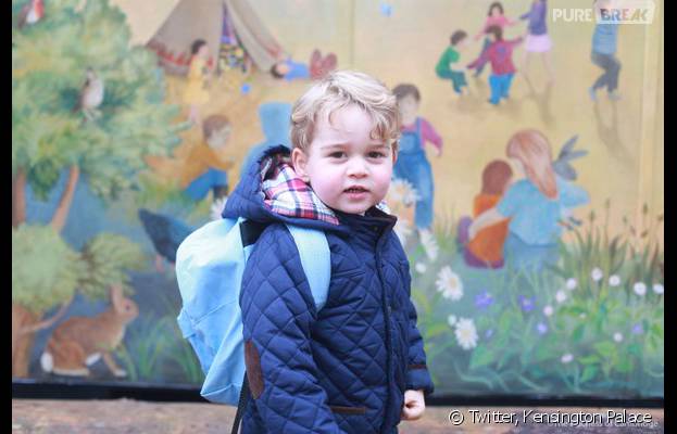 Le Prince George fait sa rentrée à la crèche le 6 janvier 2015