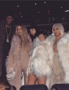 Le clan Kardashian et Lamar Odom au défilé Yeezy Season 3 de Kanye West au Madison Square Garden de New-York, le 11 février 2016