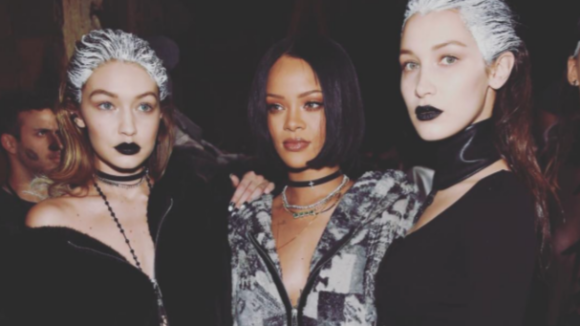 Rihanna : Bella et Gigi Hadid sexy pour le défilé Fenty Puma by Rihanna à New-York