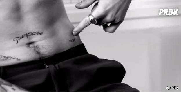 Justin Bieber dévoile ses tatouages pour GQ