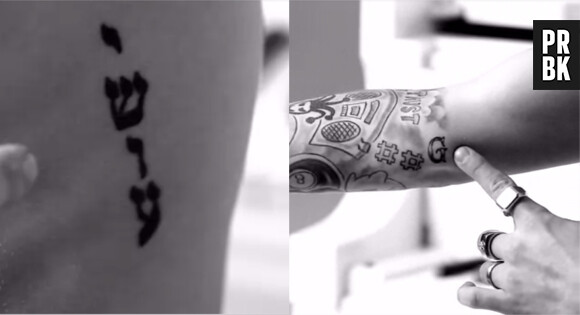 Justin Bieber dévoile ses tatouages