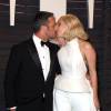 Lady Gaga et Taylor Kinney à la soirée organisée par Vanity Fair après les Oscars le 28 février 2016