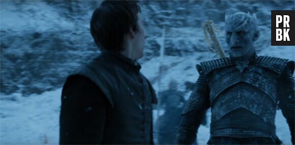 Game of Thrones saison 6 : Bran face à un white walker