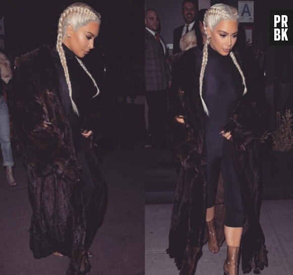 Kim Kardashian avait même testé les extensions et la couleur blonde platine. Fera-t-elle essayer les deux à North ?