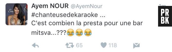 Ayem Nour répond aux insultes de Nehuda avant de supprimer ses tweets