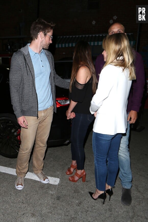 Lea Michele, Robert Buckley et Becca Tobin à Los Angeles le 30 mai 2016