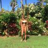 Lea Michele sexy en bikini en vacances à Hawaï