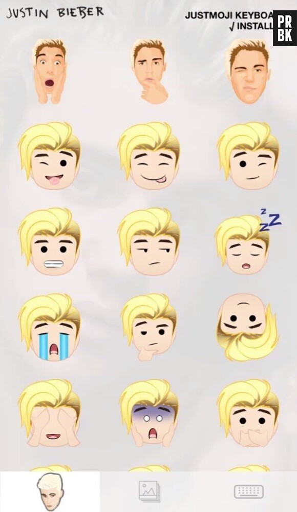 Justin Bieber : ses emojis dévoilés