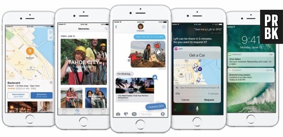 Apple a dévoilé iOS 10 le lundi 13 juin 2016