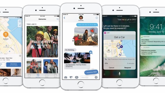 iOS 10 : écran intelligent, encre invisible, messages vivants, souvenirs photos... Apple tape fort