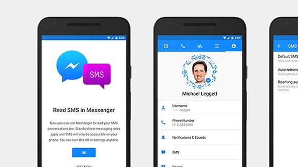 Facebook : les SMS font leur grand retour dans l'application Messenger