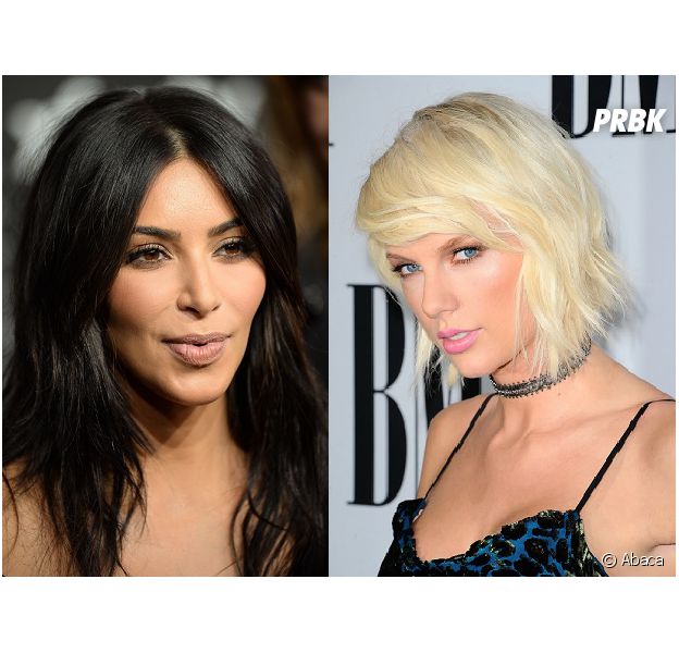 Kim Kardashian déclare la guerre à Taylor Swift, cette dernière lui répond.