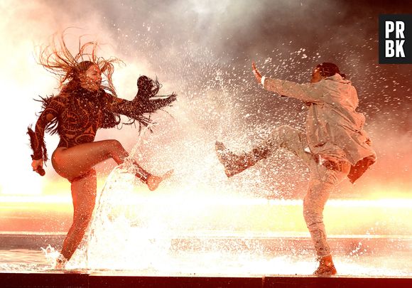 Beyoncé et Kendrick Lamar aux BET Awards le 26 juin 2016 à Los Angeles