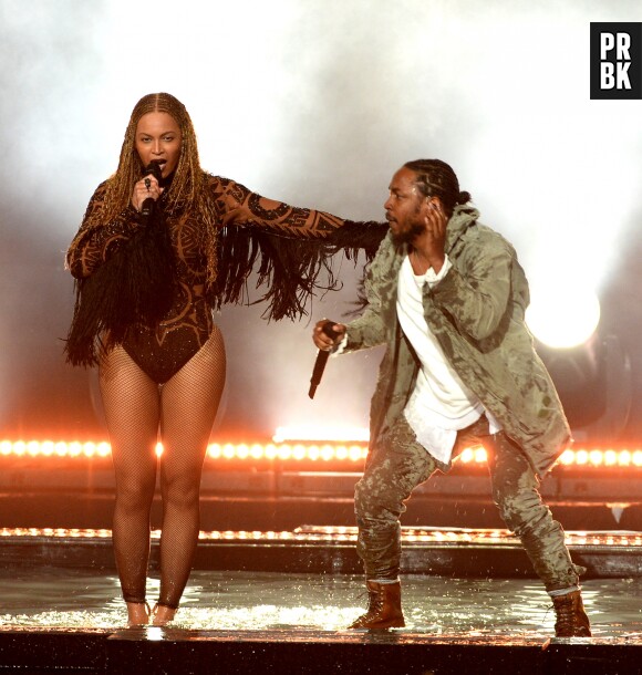 Beyoncé et Kendrick Lamar aux BET Awards le 26 juin 2016 à Los Angeles
