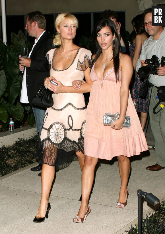 Kim Kardashian et Paris Hilton, à l'époque où elles étaient BFF.