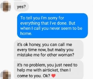 Il utilise "Hello" d'Adele pour répondre à une arnaque sur Facebook 5/10
