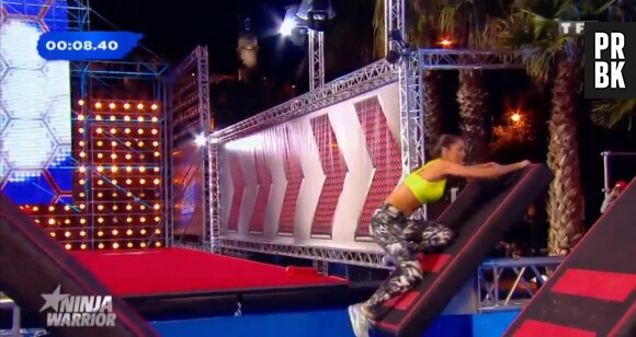 Iris Mittenaere (Miss France 2016) : gros fail dans Ninja Warrior