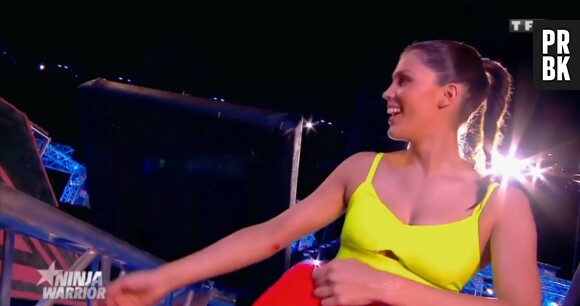 Iris Mittenaere (Miss France 2016) : gros fail dans Ninja Warrior